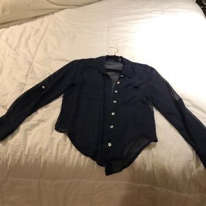 Sheer Button down